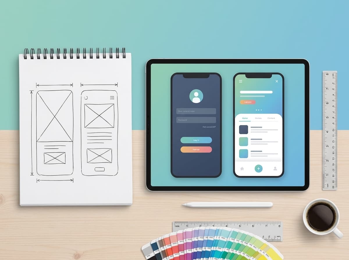 Aperçu design interface